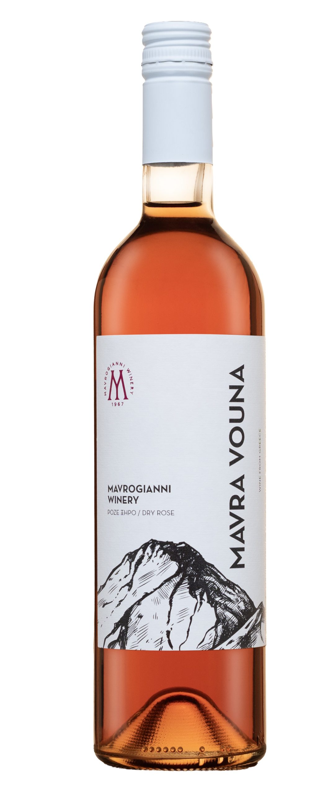 mavravouna erythroσ Mavra Vouna Dry Rosé – Ροζέ Ξηρός Οίνος - Image 1