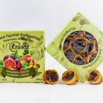 Ξηρά Γεμιστά Σύκα με Τζίντζερ και Κράνμπερι