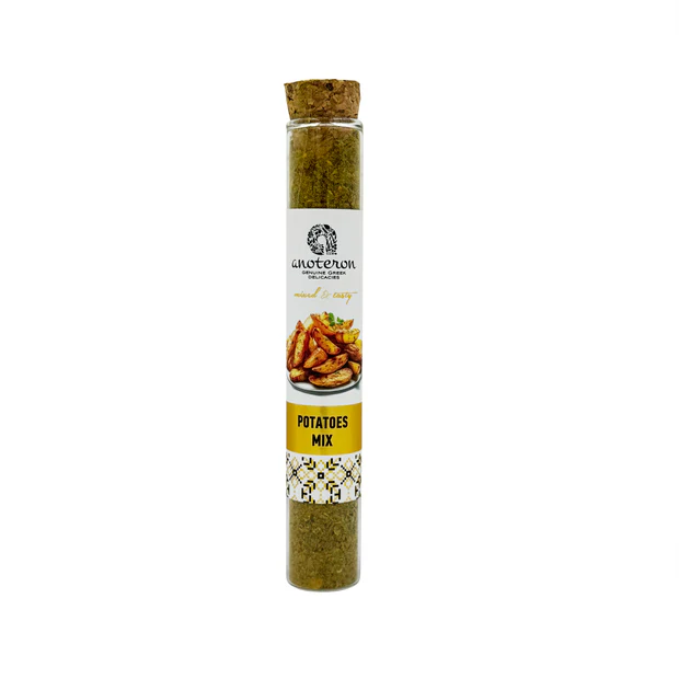 73355-gyalinos-solinas-meigma-gia-patates-17g-anoteron Γυάλινος Σωλήνας Μείγμα Μπαχαρικών για Πατάτες Anoteron 17g - Image 1