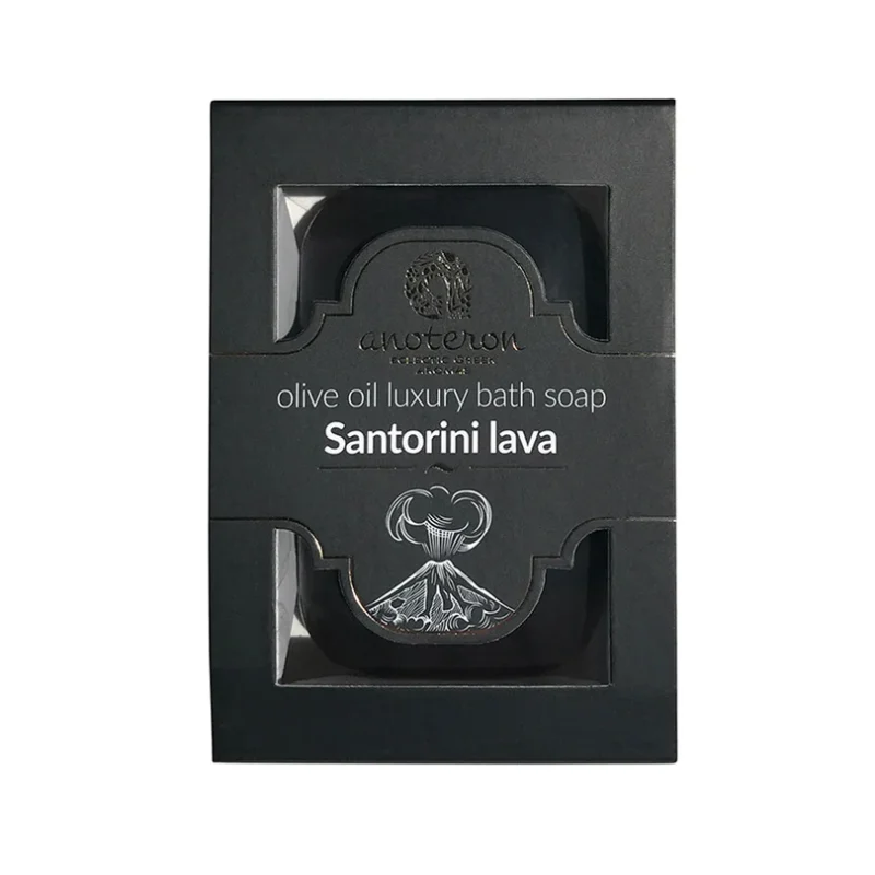 Σαπούνι luxury Λάβα Σαντορίνης anoteron 100g